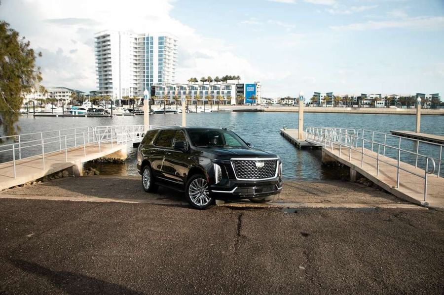 Valenci Supercars 2025 Cadillac Escalade ESV rental Tampa